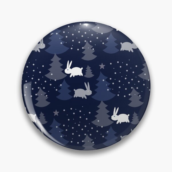 Item preview, Lovely Christmas Tree and Rabbit Pattern designed and sold by CRAZY-T.