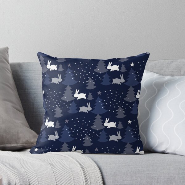 Item preview, Lovely Christmas Tree and Rabbit Pattern designed and sold by CRAZY-T.