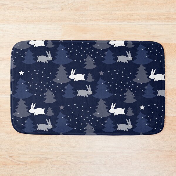 Item preview, Lovely Christmas Tree and Rabbit Pattern designed and sold by CRAZY-T.