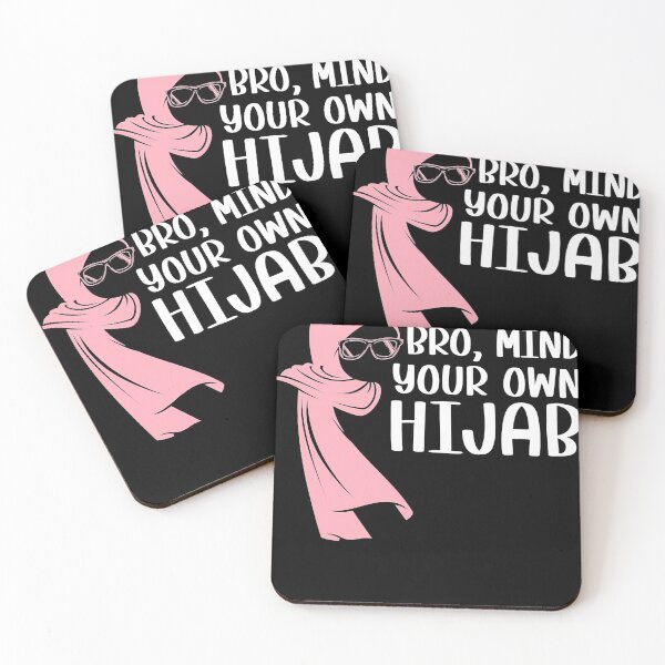 Item preview, Womens Bro Mind Your Own Hijab Muslim Islam Religion Allah . designed and sold by jouner.