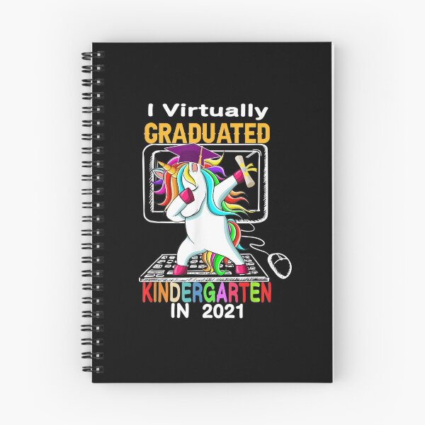 Item preview, I Virtually Graduated Kindergarten 2021 graduation unicorn designed and sold by MuratshiMana.