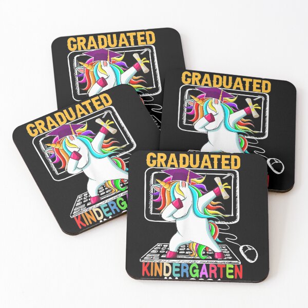 Item preview, I Virtually Graduated Kindergarten 2021 graduation unicorn designed and sold by MuratshiMana.
