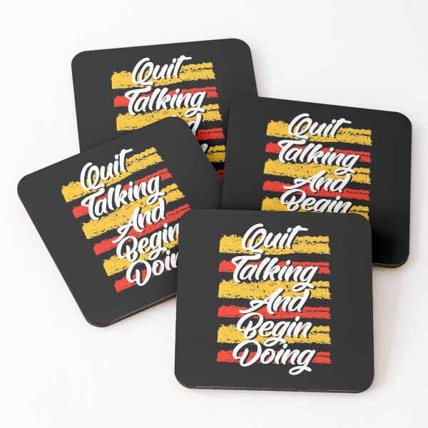 Item preview, Quit talking and begin doing. designed and sold by Joel-QO.