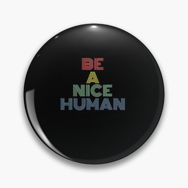 Item preview, Be A Nice Human rock concert music festival 70s T-Shirt designed and sold by titikikitaka.