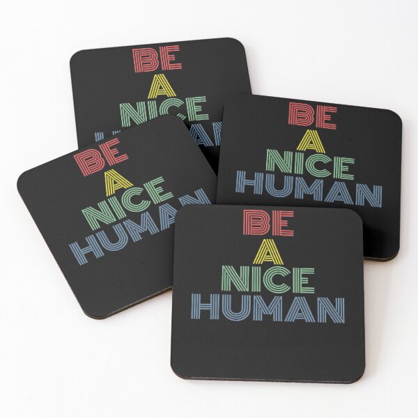 Item preview, Be A Nice Human rock concert music festival 70s T-Shirt designed and sold by titikikitaka.