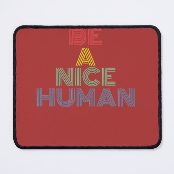 Item preview, Be A Nice Human rock concert music festival 70s T-Shirt designed and sold by titikikitaka.