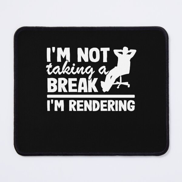Item preview, I'm Rendering Filmmaker Video Editor Editing Gift Funny designed and sold by Stronzi.