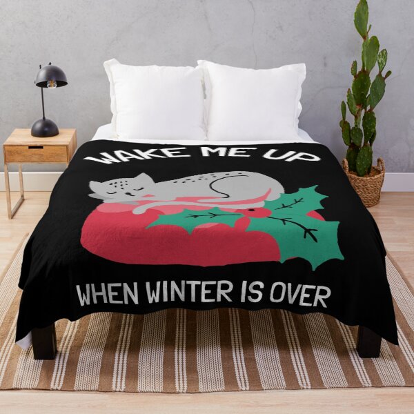 Item preview, Wake Me Up When Winter Is Over designed and sold by YOYOCollection.