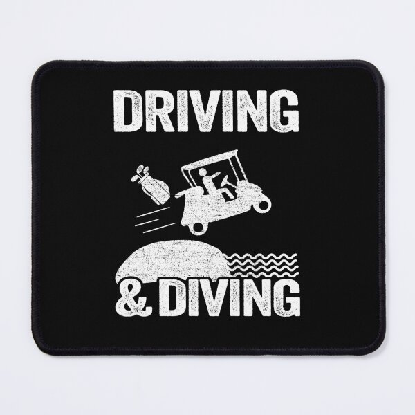 Item preview, Driving & Diving Golf Funny Golfing Gift Golfer designed and sold by Stronzi.