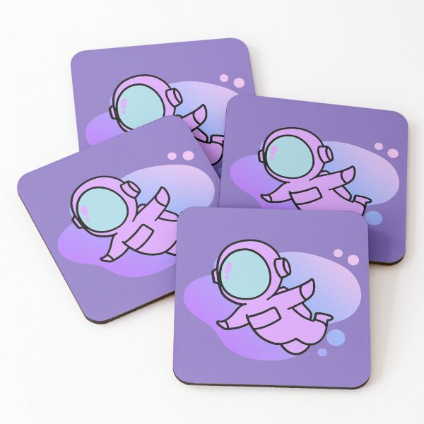 Item preview, Lilac Crewmate Floating through Space designed and sold by MiaDelelai.
