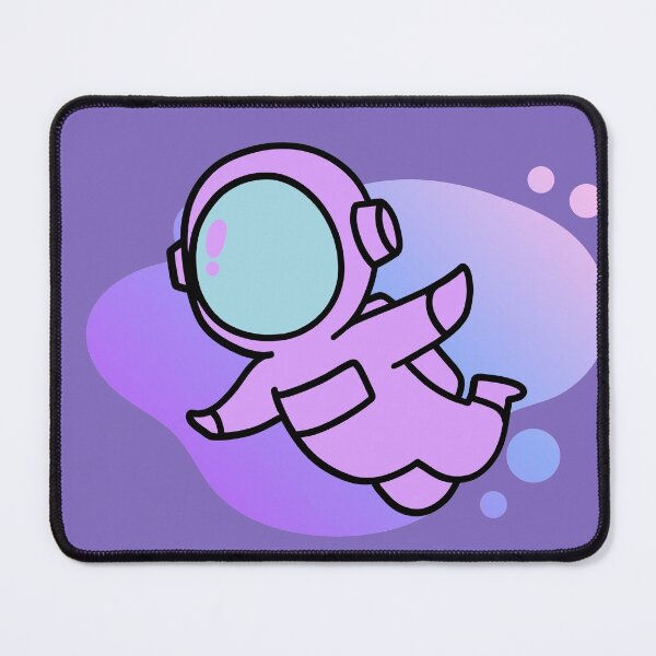 Item preview, Lilac Crewmate Floating through Space designed and sold by MiaDelelai.