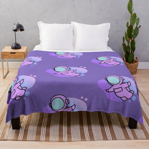 Item preview, Lilac Crewmate Floating through Space designed and sold by MiaDelelai.