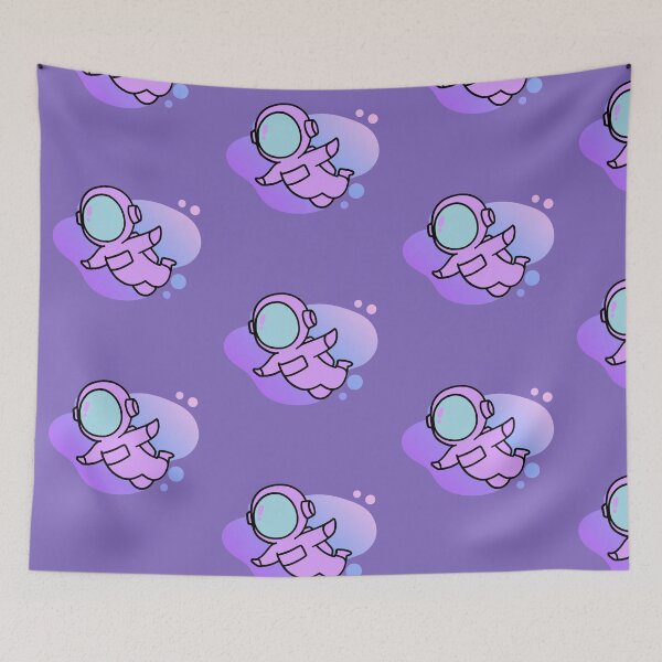 Item preview, Lilac Crewmate Floating through Space designed and sold by MiaDelelai.