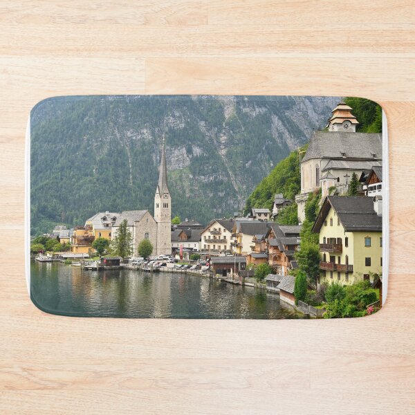 Item preview, Hallstatt mountain village in the Salzburgerland Austrian Alps designed and sold by goceris.