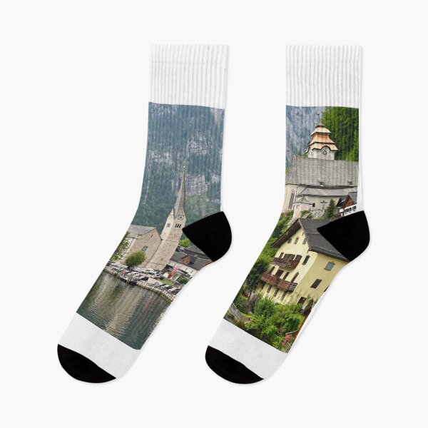 Item preview, Hallstatt mountain village in the Salzburgerland Austrian Alps designed and sold by goceris.