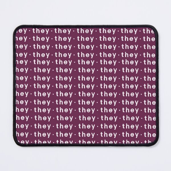 Item preview, They/them pronouns s designed and sold by BreakTheBinary.