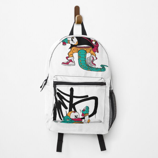 Item preview, crocodile character doing a graffiti illustration designed and sold by MEGANREID68.