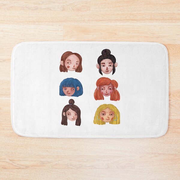 Item preview, cute girl faces designed and sold by MEGANREID68.
