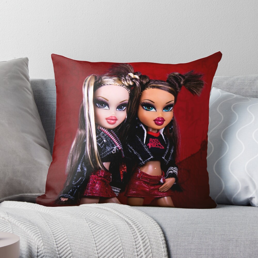 Bratz Rock Angelz Cloe and Yasmin  Pillow for Sale by Pancakeboss