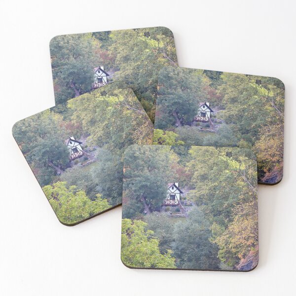 Item preview, Little white hut in forest Cesky Krumlov Czech republic designed and sold by goceris.