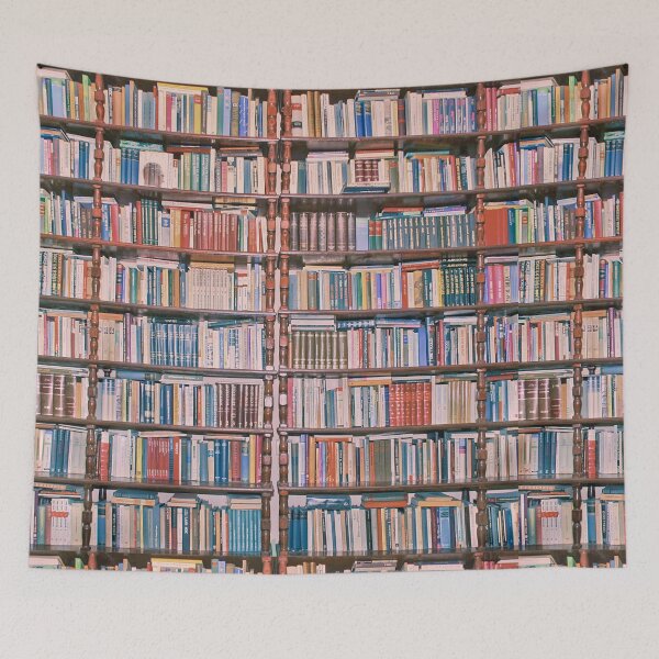 Item preview, Vintage Books On The Shelf With Rose Filter - Books On The Shelf designed and sold by lodarohit.