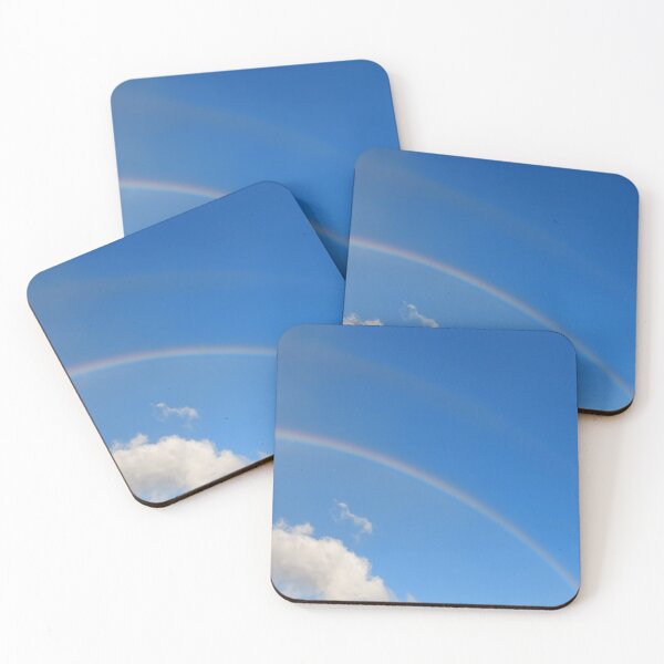 Item preview, A rainbow playing with clouds designed and sold by MacaMacaMaca.