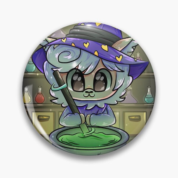 Item preview, Paci making 'slime' (Inktober 2021) designed and sold by Rin Artz.