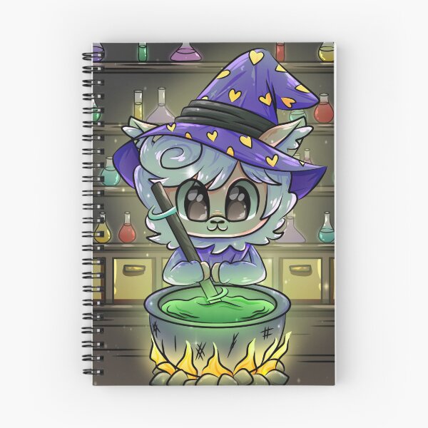 Item preview, Paci making 'slime' (Inktober 2021) designed and sold by Rin Artz.