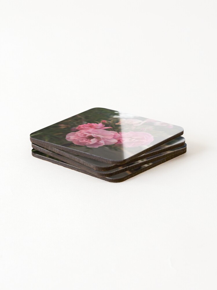 Thumbnail 4 of 5, Coasters (Set of 4), Pretty Roses designed and sold by Mahee01.