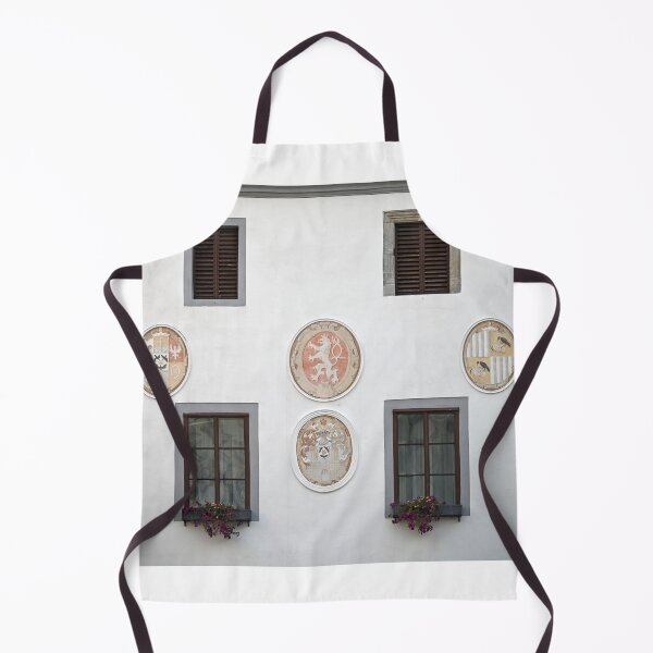 Item preview, Old building wall with emblem detail in Cesky Krumlov Czech republic designed and sold by goceris.