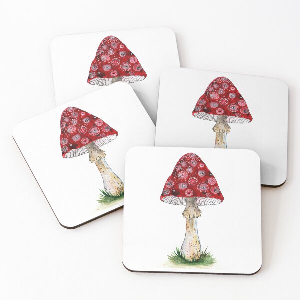 Item preview, Amanita mushroom designed and sold by TatianaAltati.