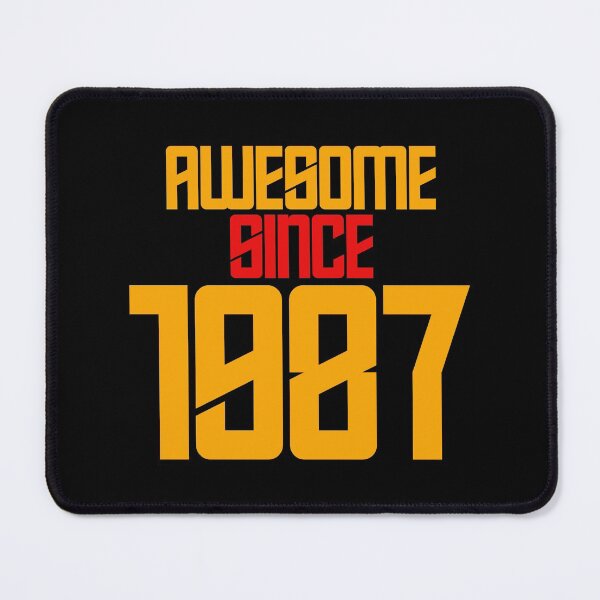 Item preview, AWESOME SINCE 1987, BIRTHDAY designed and sold by FNStuff.