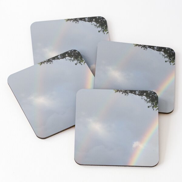 Item preview, A tiny cloud hugging a rainbow designed and sold by MacaMacaMaca.