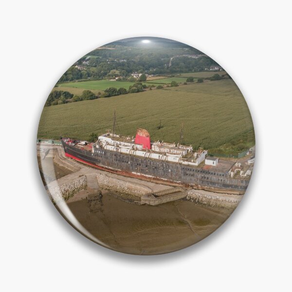 Item preview, TSS Duke of Lancaster Drone Image designed and sold by rawshutterbug.