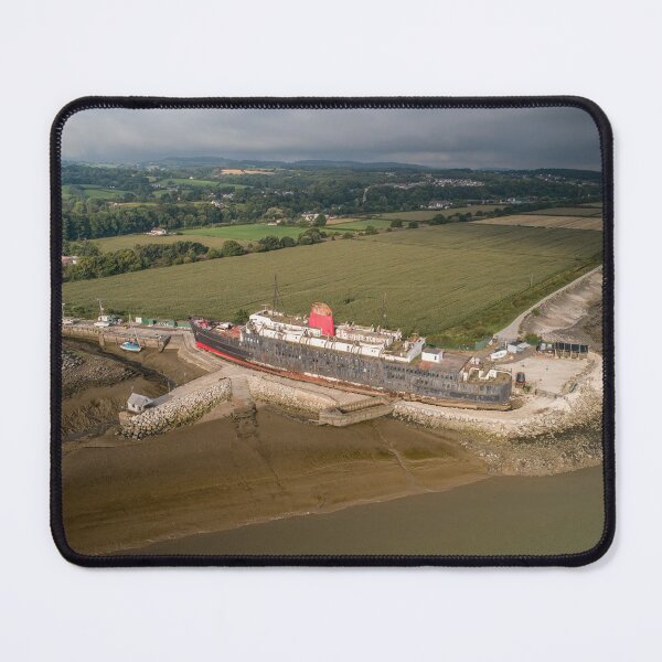 Item preview, TSS Duke of Lancaster Drone Image designed and sold by rawshutterbug.