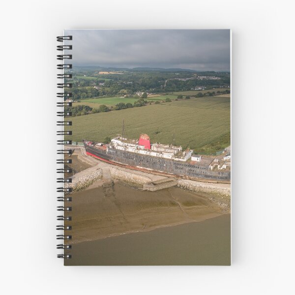 Item preview, TSS Duke of Lancaster Drone Image designed and sold by rawshutterbug.