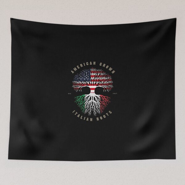 Item preview, American Grown Italian Roots Italy Flag designed and sold by JacekshiAmra.