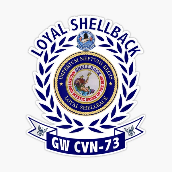 Polywogs Beware Honorable Shellback Navy T Shirt 21852 Polywogs Beware Honorable Shellback Navy T Shirt 21852
