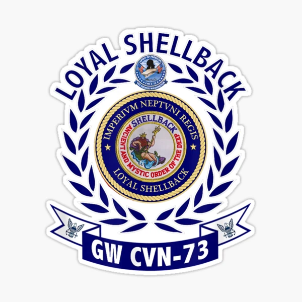 Polywogs Beware Honorable Shellback Navy T Shirt 21852 Polywogs Beware Honorable Shellback Navy T Shirt 21852