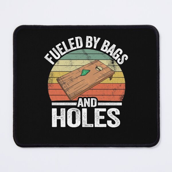 Item preview, Fueled By Bags And Holes Corn Hole Bean Bag Vintage Cornhole designed and sold by Stronzi.