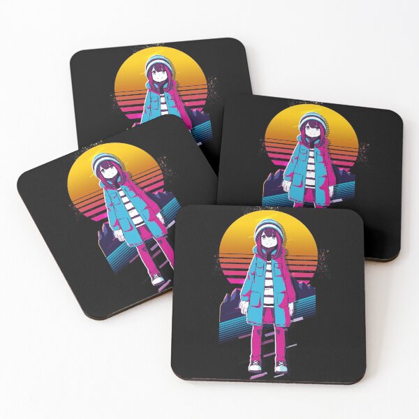 Item preview, Ayano - Laid Back Camp *80s retro* designed and sold by MyRetroArt.