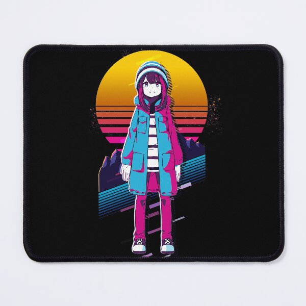 Item preview, Ayano - Laid Back Camp *80s retro* designed and sold by MyRetroArt.