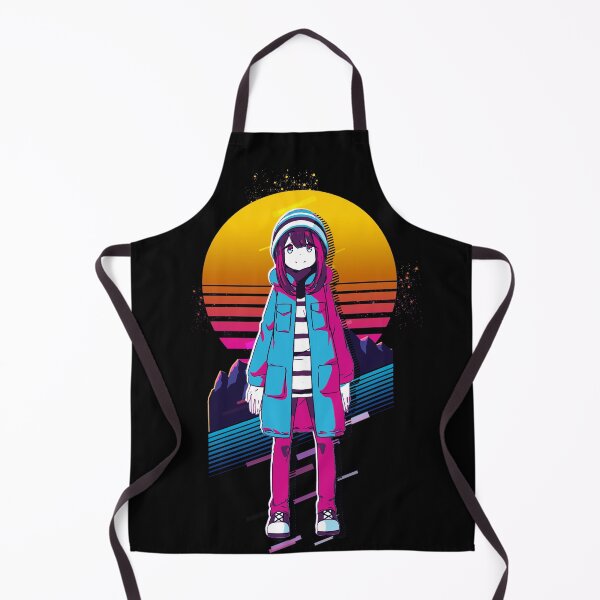 Item preview, Ayano - Laid Back Camp *80s retro* designed and sold by MyRetroArt.