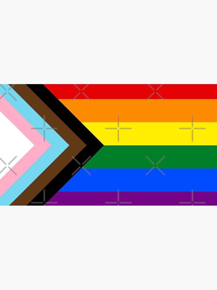 Progress Pride flag design by Bluey-Boronia
