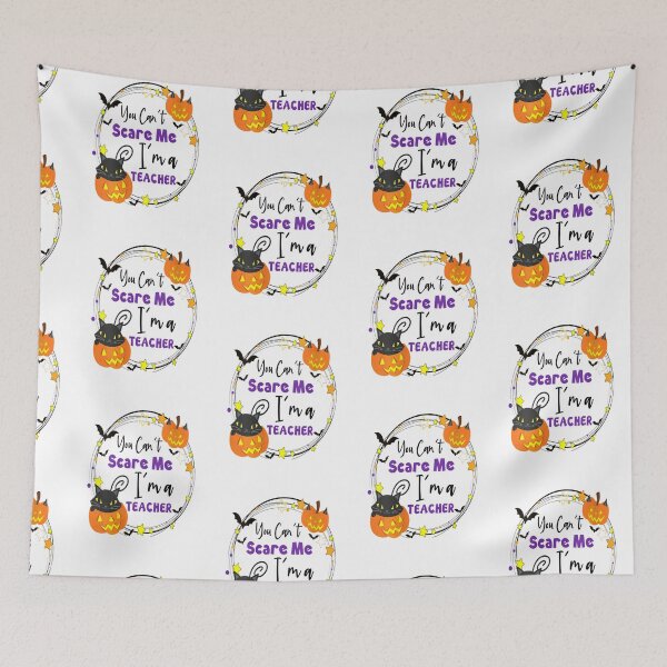 Item preview, Womens You Cant' Scare Me I'm a Teacher Halloween designed and sold by michaelart18.