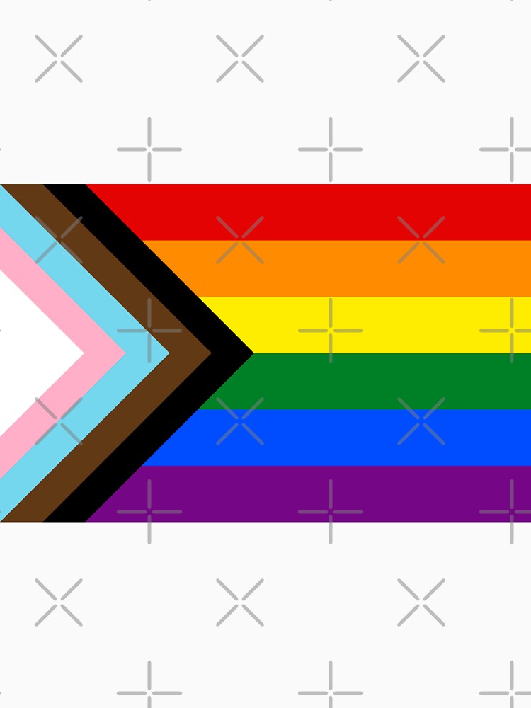 Progress Pride flag design by Bluey-Boronia