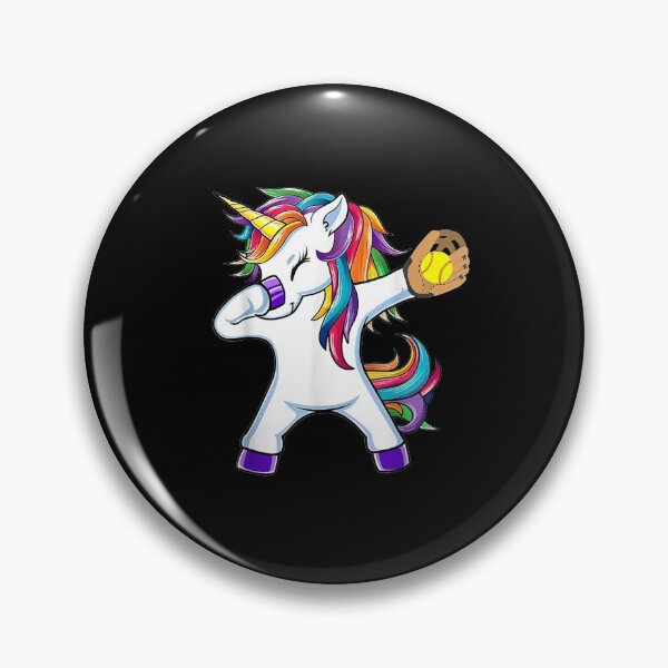 Artikelvorschau, Tupfendes Einhorn Softball lustig für Mädchen, Jungen, Kinder entworfen und verkauft von JaydanshiTka.
