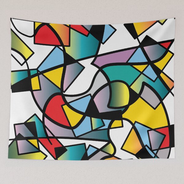 Item preview, Abstract Colorful Art Design designed and sold by Lotofus.