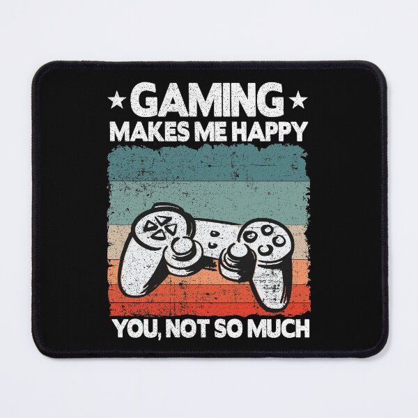 Item preview, Gaming Makes Me Happy Funny Gamer Quote Gamer Gift designed and sold by Stronzi.