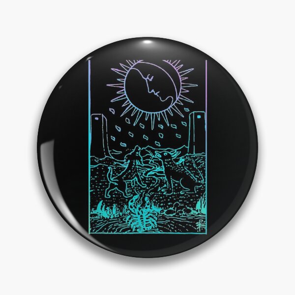 Item preview, The Moon Tarot Card Rider Waite Witchy designed and sold by JaydanshiTka.
